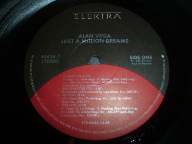 画像: ALAN VEGA/JUST A MILLION DREAMS