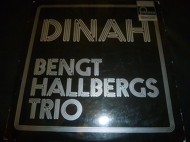 画像1: BENGT HALLBERGS TRIO/DINAH
