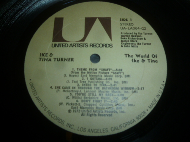 画像: IKE & TINA TURNER/THE WORLD OF IKE & TINA