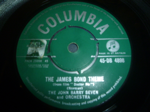 画像1: JOHN BARRY SEVEN & ORCHESTRA/THE JAMES BOND THEME