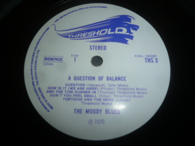 画像: MOODY BLUES/A QUESTION OF BALANCE