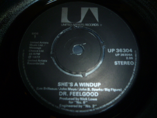 画像: DR. FEELGOOD/SHE'S A WINDUP