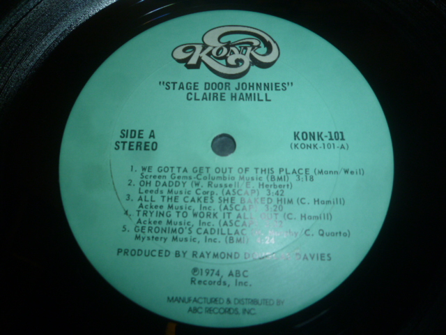 画像: CLAIRE HAMILL/STAGE DOOR JOHNNIES