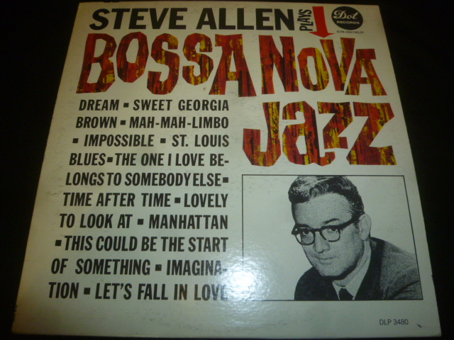 画像1: STEVE ALLEN/PLAYS BOSSA NOVA JAZZ