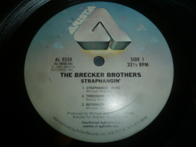 画像: BRECKER BROTHERS/STRAPHANGIN'