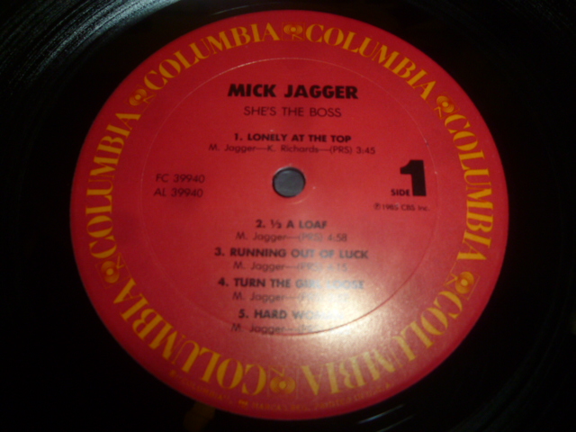 画像: MICK JAGGER/SHE'S THE BOSS