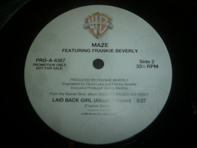 画像: MAZE/LAID BACK GIRL (12")