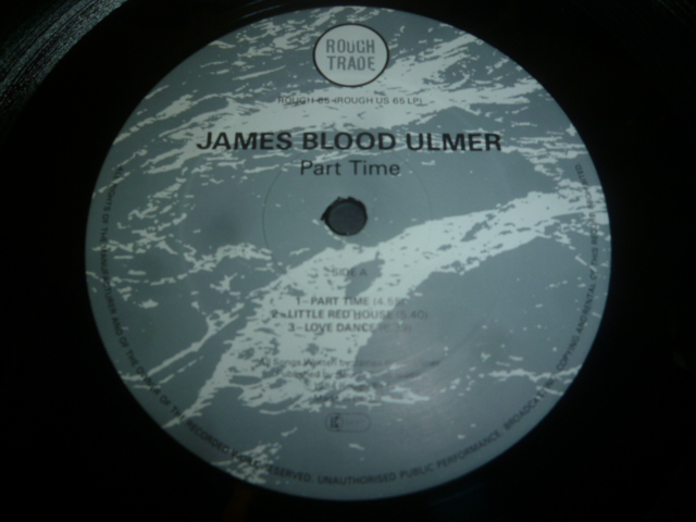 画像: JAMES BLOOD ULMER/PART TIME