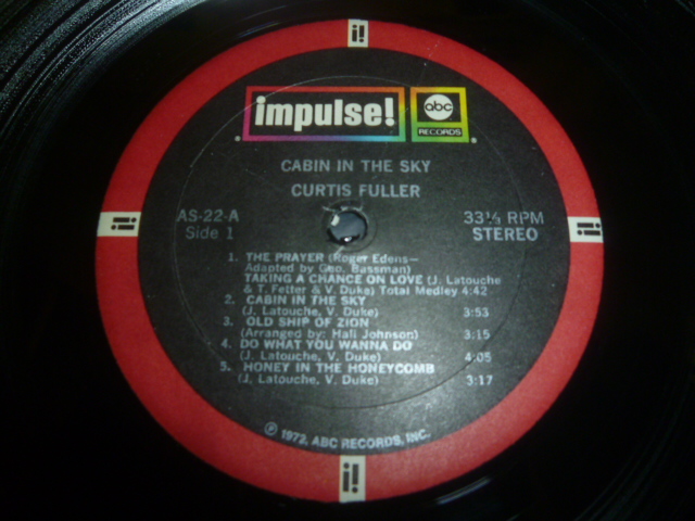 画像: CURTIS FULLER/CABIN IN THE SKY