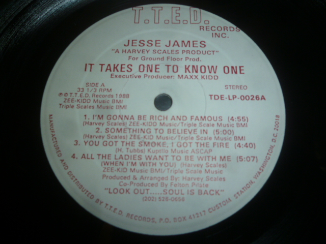 画像: JESSE JAMES/IT TAKES ONE TO KNOW ONE