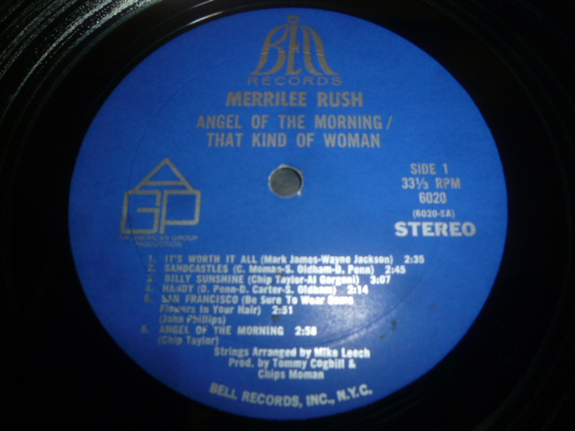 画像: MERRILEE RUSH/ANGEL OF THE MORNING/THAT KIND OF WOMAN