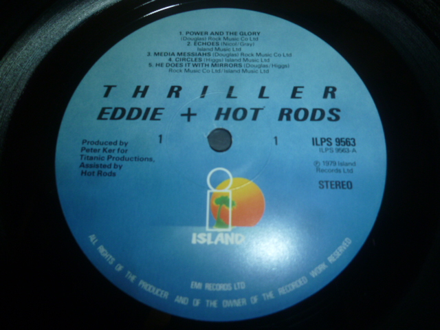 画像: EDDIE & THE HOT RODS/THRILLER