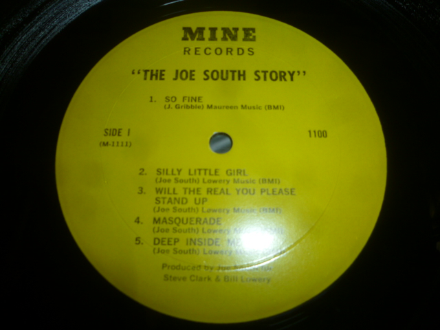 画像: JOE SOUTH/THE JOE SOUTH STORY