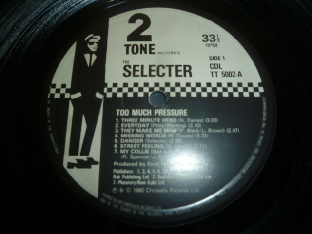 画像: SELECTER/TOO MUCH PRESSURE