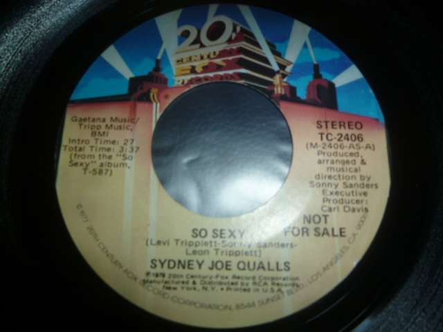 画像: SYDNEY JOE QUALLS/SO SEXY