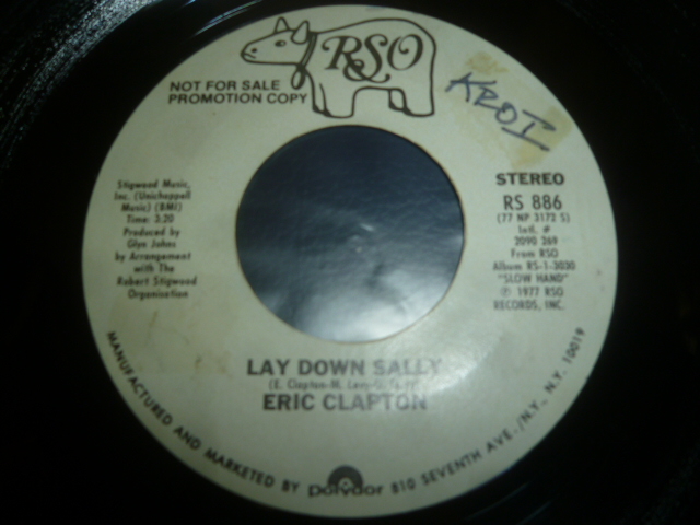 画像: ERIC CLAPTON/LAY DOWN SALLY