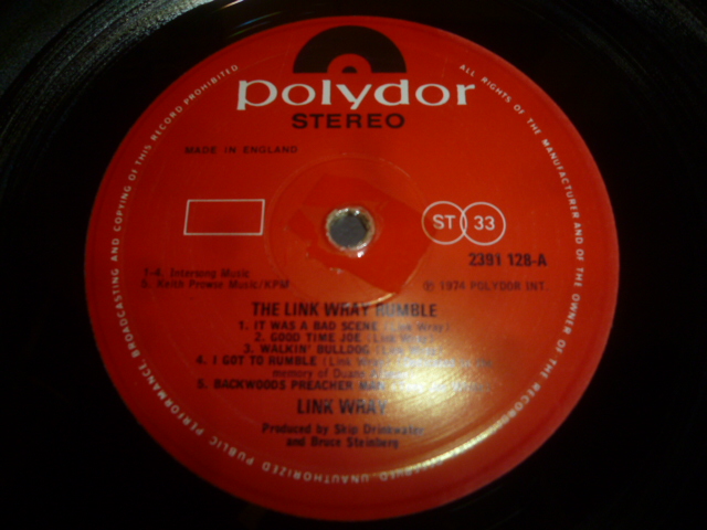 画像: LINK WRAY/THE LINK WRAY RUMBLE