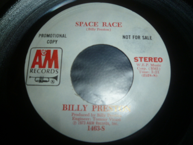 画像: BILLY PRESTON/SPACE RACE