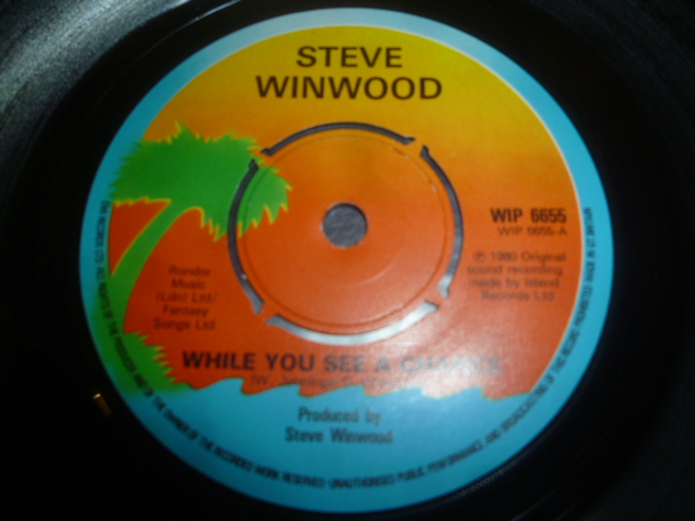 画像1: STEVE WINWOOD/WHILE YOU SEE A CHANCE