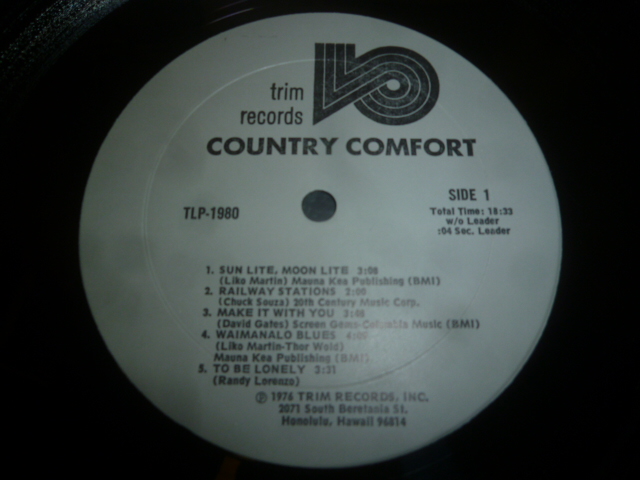 画像: COUNTRY COMFORT/WE ARE THE CHILDREN