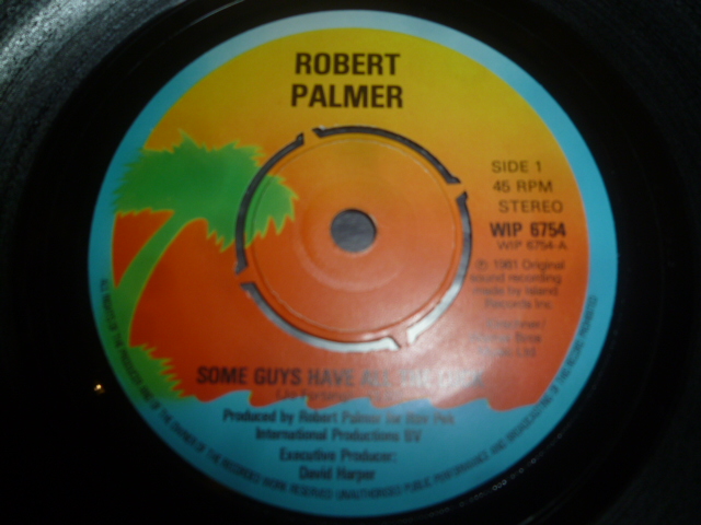 画像1: ROBERT PALMER/SOME GUYS HAVE ALL THE LUCK