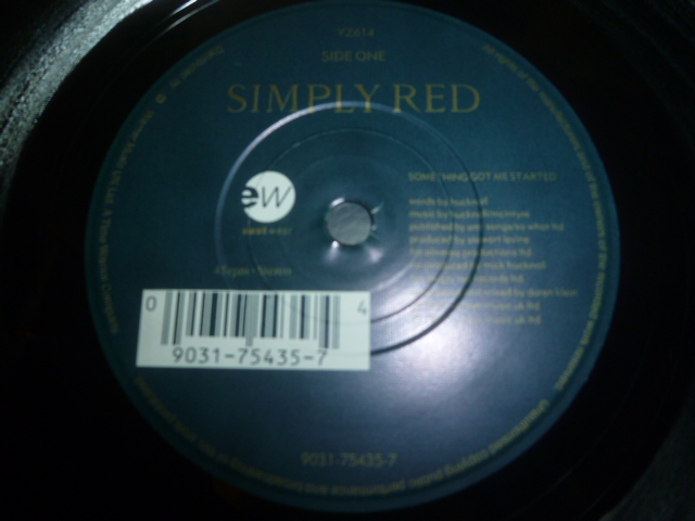 画像: SIMPLY RED/SOMETHING GOT ME STARTED