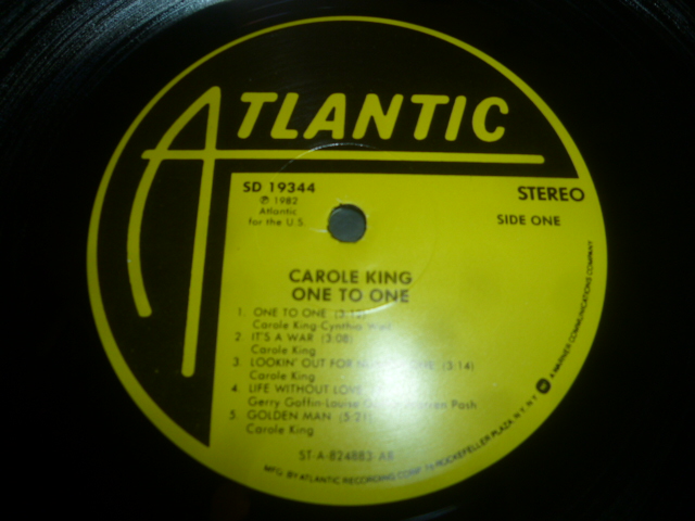 画像: CAROLE KING/ONE TO ONE