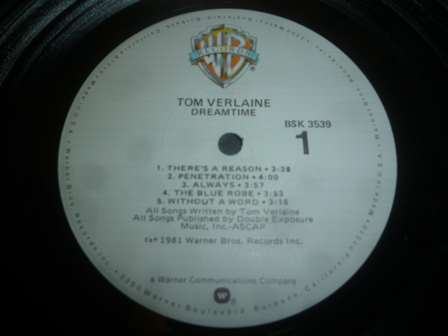 画像: TOM VERLAINE/DREAMTIME