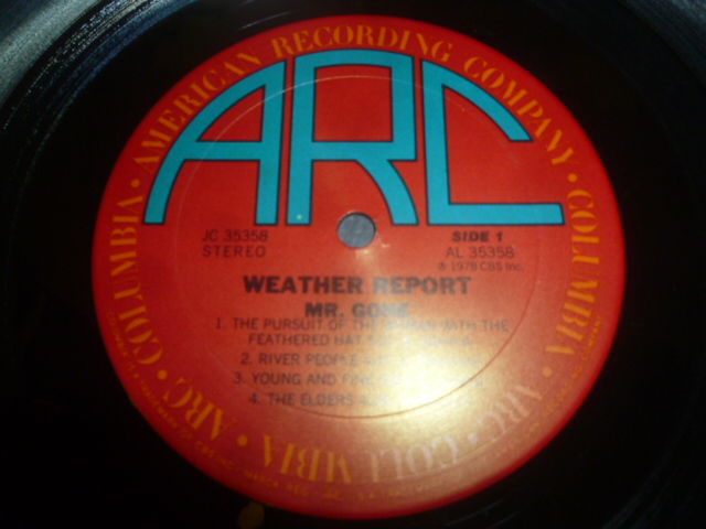 画像: WEATHER REPORT/MR. GONE