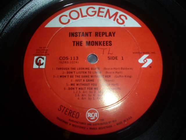 画像: MONKEES/INSTANT REPLAY