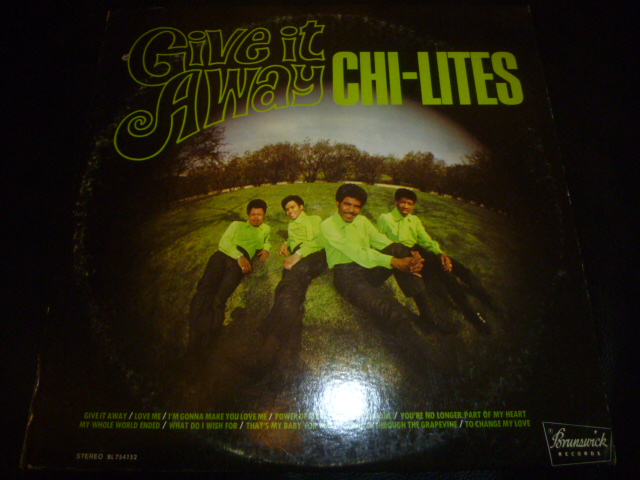 画像1: CHI-LITES/GIVE IT AWAY