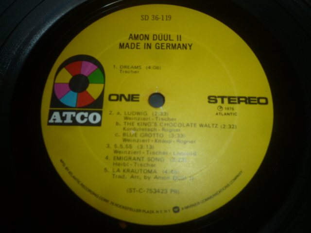 画像: AMON DUUL II/MADE IN GERMANY