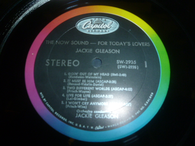 画像: JACKIE GLEASON/THE NOW SOUND ... FOR TODAY'S LOVERS