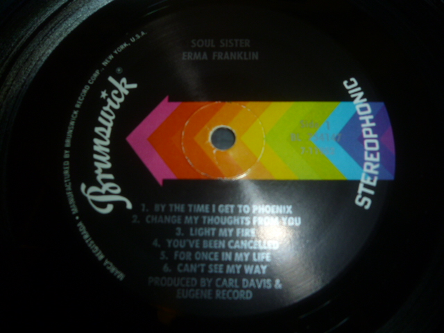 画像: ERMA FRANKLIN/SOUL SISTER