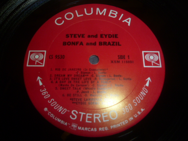 画像: STEVE LAWRENCE & EYDIE GORME/BONFA & BRAZIL