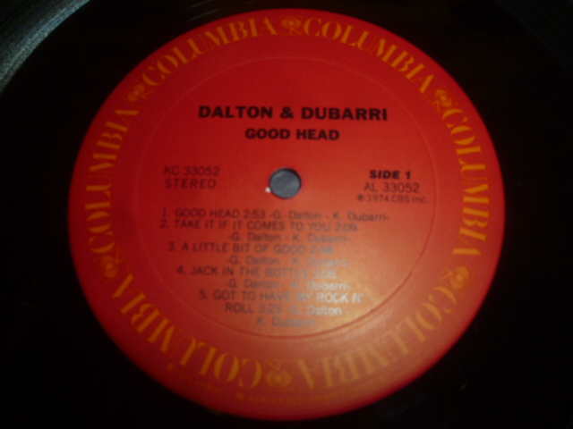 画像: DALTON & DUBARRI/GOOD HEAD