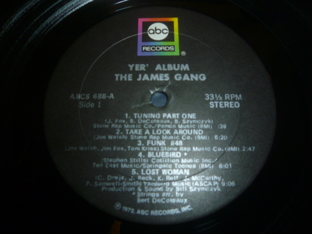 画像: JAMES GANG/YER' ALBUM