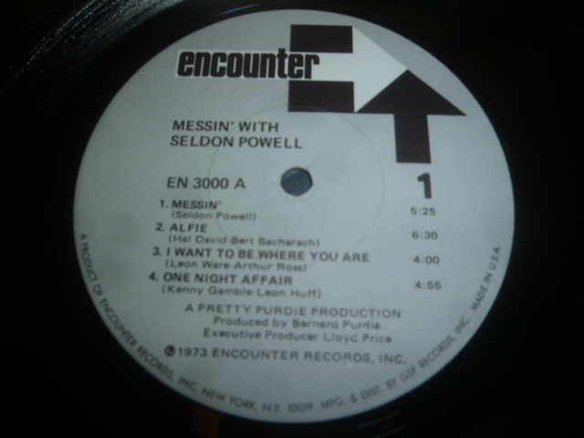 画像: SELDON POWELL/MESSIN' WITH SELDON POWELL