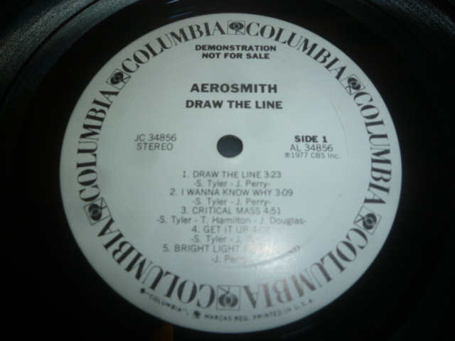 画像: AEROSMITH/DRAW THE LINE