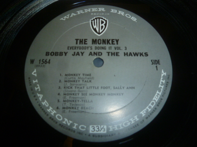 画像: BOBBY JAY & THE HAWKS/THE MONKEY