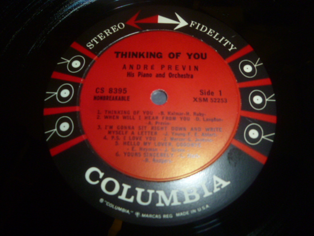 画像: ANDRE PREVIN/THINKING OF YOU