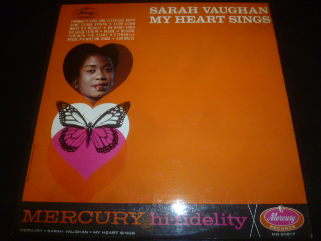 画像1: SARAH VAUGHAN/MY HEART SINGS