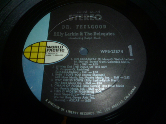 画像: BILLY LARKIN & THE DELEGATES/DR. FEELGOOD