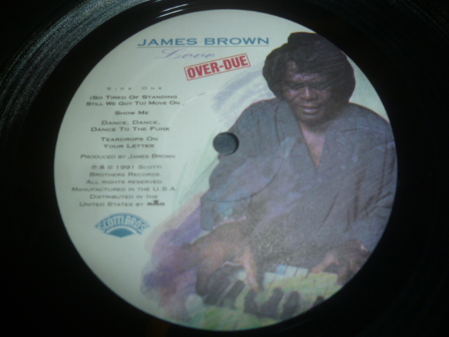 画像: JAMES BROWN/LOVE OVER-DUE