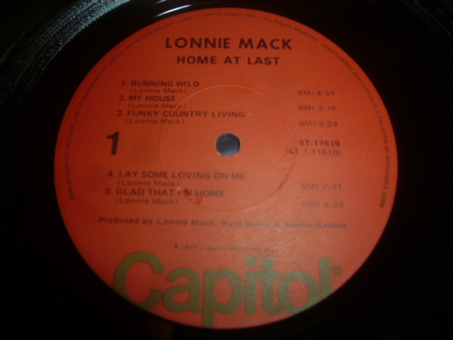画像: LONNIE MACK/HOME AT LAST