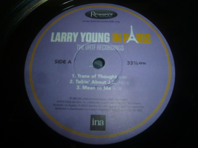 画像: LARRY YOUNG/IN PARIS - THE ORTF RECORDINGS