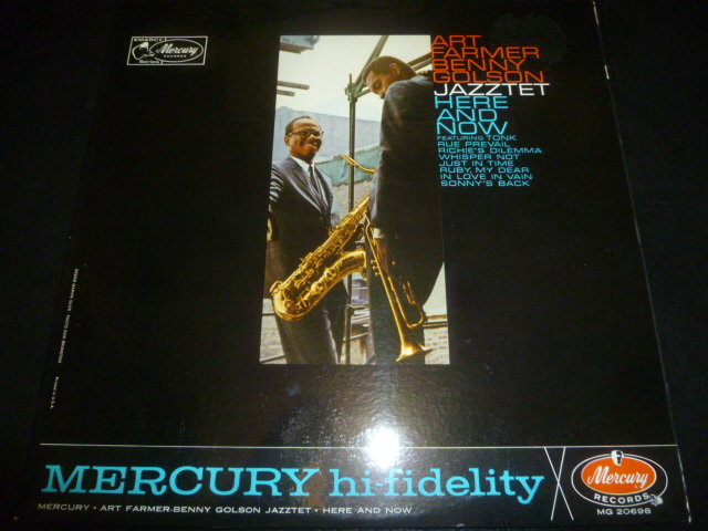 画像1: ART FARMER - BENNY GOLSON JAZZTET/HERE AND NOW