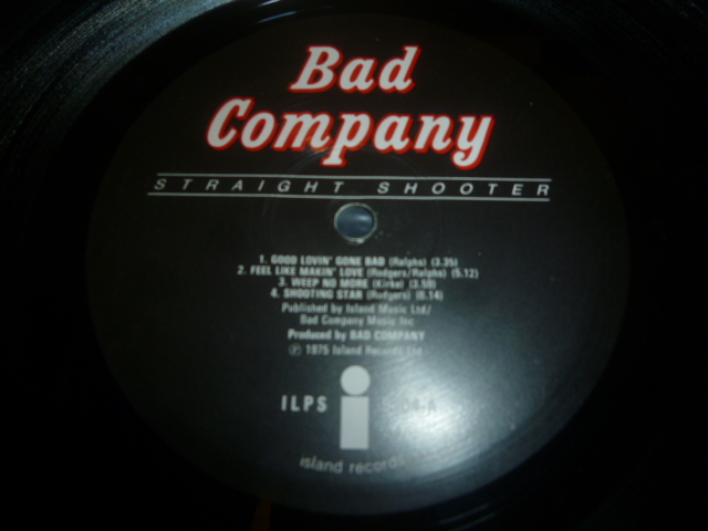 画像: BAD COMPANY/STRAIGHT SHOOTER