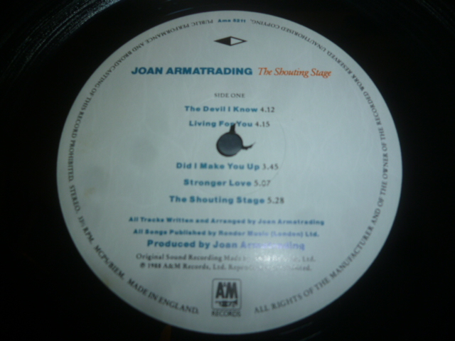 画像: JOAN ARMATRADING/THE SHOUTING STAGE