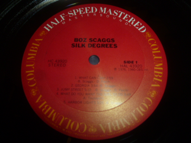 画像: BOZ SCAGGS/SILK DEGREES